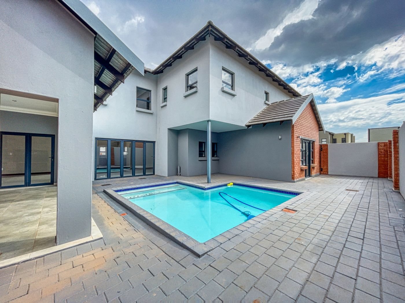 Modern home exterior